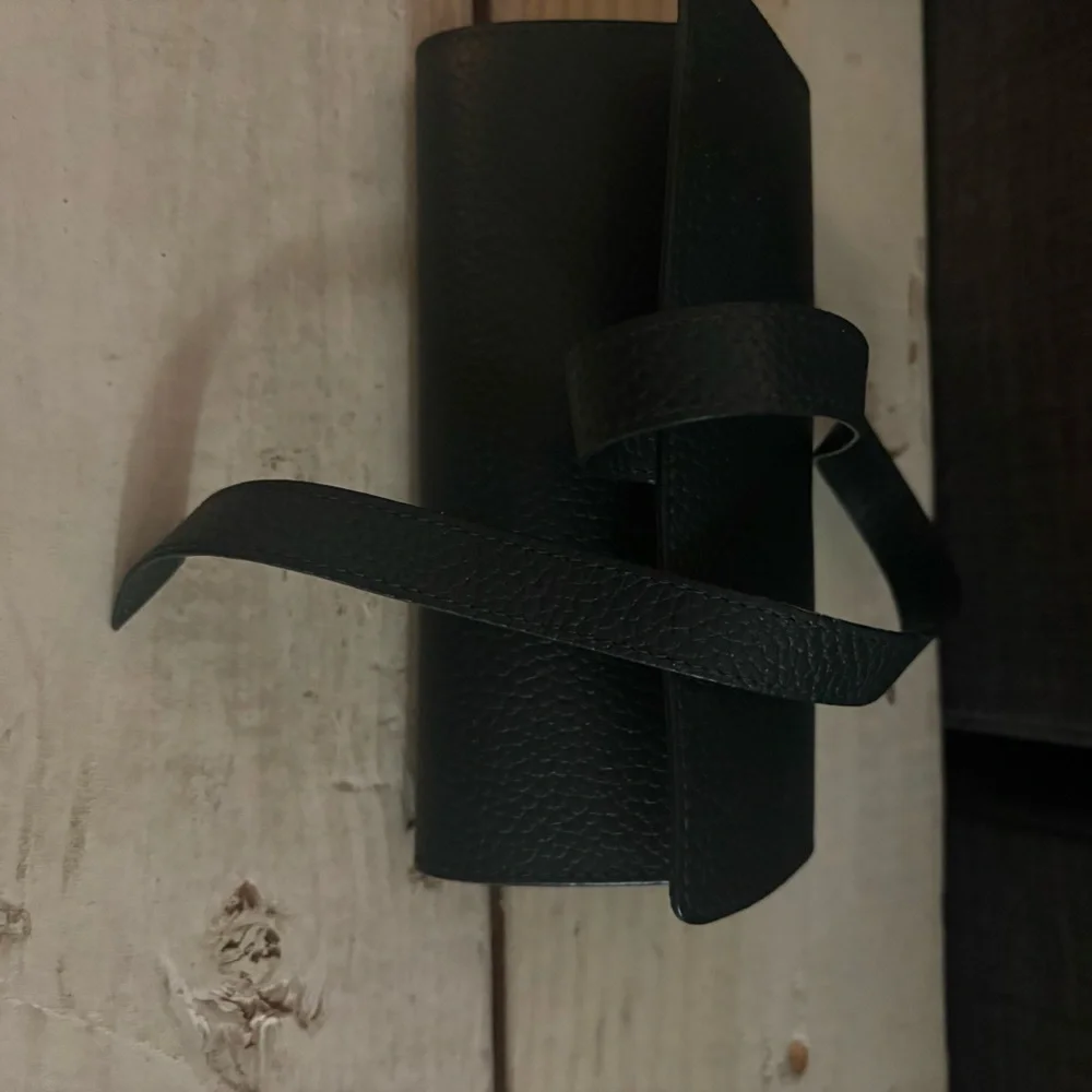 NEW ROYCE NEW YORK TECH CORD ORGANIZER ROLL Dark Green Genuine Leather